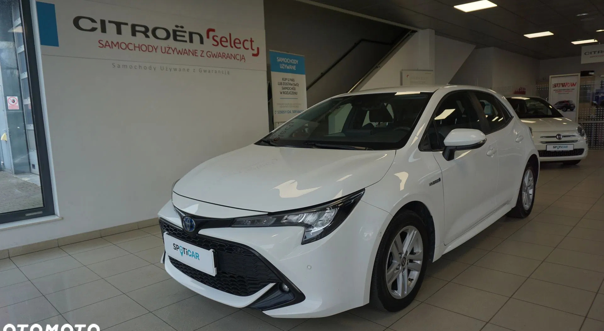 samochody osobowe Toyota Corolla cena 86900 przebieg: 77236, rok produkcji 2020 z Frombork